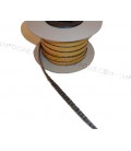 Joint souple plat fibre de verre auto-collant pour poêle à bois Joint souple plat fibre de verre auto-collant pour poêle à bois