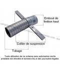 Collier de suspension pour tubage Diam.80/86