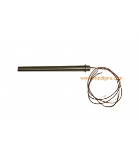 Bougie d'allumage pour poêle à granulés A PALAZZETTI lg 150 mm ht62705 895711730