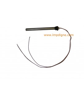 Bougie d'allumage pour poêle à granulés G PALAZZETTI lg 160mm 892605960