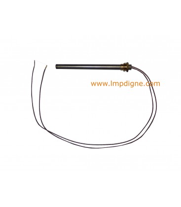 Bougie d'allumage pour poêle à granulés D MCZ/PIAZZETTA/KLOVER/K