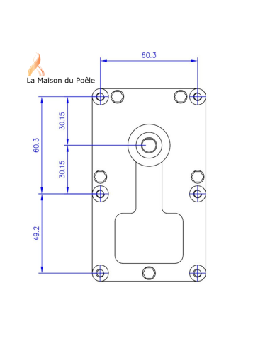 Schéma Motoréducteur 2.0 RPM 50HZ rotation horaire (F) Schéma Motoréducteur 2.0 RPM 50HZ rotation horaire (F)