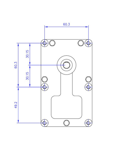 Motoréducteur Mellor 1.5 RPM FB1222 - Schéma 2