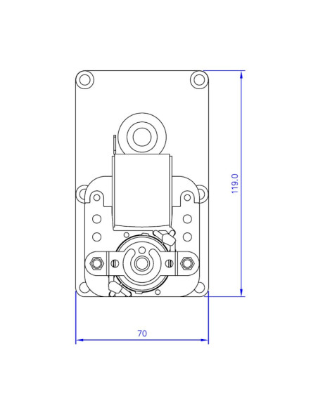 Motoréducteur Mellor 3 RPM FB1249 - Schéma 3